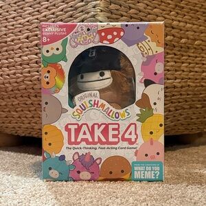 NIB Take 4 Squishmallow Game